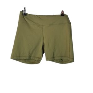 IAB/MFG olive green athletic biker shorts